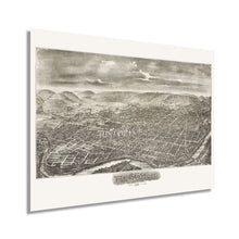 Load image into Gallery viewer, Digitally Restored and Enhanced 1898 Reading Pennsylvania Map - Old Reading City Map of PA Poster - History Map of Reading Pennsylvania Wall Art