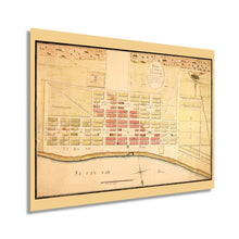 Cargar imagen en el visor de la galería, Digitally Restored and Enhanced 1796 Map of Savannah Georgia - Vintage Savannah GA Wall Art - Historic Savannah Map Poster - Old Savannah Georgia Map - Restored Plan of The City of Savannah Poster