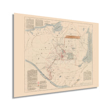 Cargar imagen en el visor de la galería, Digitally Restored and Enhanced 1895 Guatemala Map Poster - Mapa de Guatemala Wall Art - History Map of Guatemala - Old Guatemala and Mexico Map Boundary