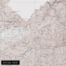 Cargar imagen en el visor de la galería, Digitally Restored and Enhanced 1978 Great Smoky Mountains Map - Western Topographic Map of Great Smoky Mountains National Park Tennessee & North Carolina