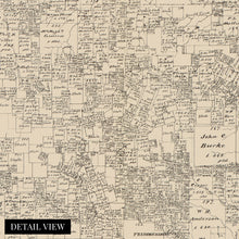 Load image into Gallery viewer, Digitally Restored and Enhanced 1879 Gillespie County Texas Map - Vintage Gillespie Fredericksburg TX Map - History Map of Gillespie County Wall Art