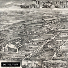 Load image into Gallery viewer, Digitally Restored and Enhanced 1890 Despatch Rochester NY Map - Vintage Map of Rochester NY Wall Art - Historic Despatch Rochester Map Poster - Old Rochester Wall Art - Despatch Rochester New York Map