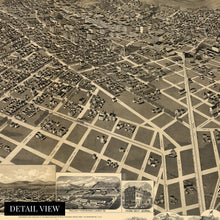 Cargar imagen en el visor de la galería, Digitally Restored and Enhanced 1890 Helena Montana Map Poster - Helena City Lewis and Clark County Montana Wall Map - History Map of Helena MT Wall Art