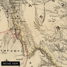 Cargar imagen en el visor de la galería, Digitally Restored and Enhanced 1846 Texas Map - Texas Vintage Map - Old Poster Map of Texas State - Historical Map of Texas Poster - History Map of Texas - Restored Texas Wall Art