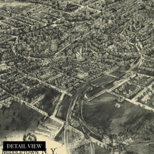 Cargar imagen en el visor de la galería, Digitally Restored and Enhanced 1922 Middletown New York Map - Vintage Map of Middletown NY Wall Art Poster - Old Middletown Orange County NY Map History