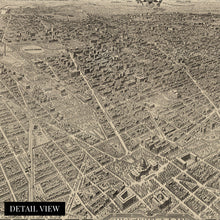 Load image into Gallery viewer, Digitally Restored and Enhanced 1923 Washington DC Map Art - Washington DC Vintage Map Poster - Old Washington DC Wall Art - Vintage Washington DC Map Art - Baltimore and Ohio Railroad Company