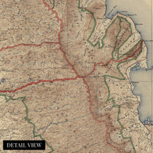 Load image into Gallery viewer, Digitally Restored and Enhanced 1938 Island of Oahu Map - Oahu Hawaii Vintage Map Wall Art - Topographic Map of the Island of Oahu Poster - City and County of Honolulu Hawaii - Oahu Print