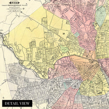 Load image into Gallery viewer, Digitally Restored and Enhanced 1899 Map of Providence Rhode Island - Vintage Providence Wall Art - Old Providence Map - Historic Bird's Eye View of Providence Poster - History Map of Providence RI