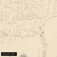 Cargar imagen en el visor de la galería, Digitally Restored and Enhanced 1799 West Feliciana Parish Louisiana Map - Vintage Map of St Francisville West Feliciana Parish Wall Art - Restored West Feliciana Parish Baton Rouge Louisiana Map Poster