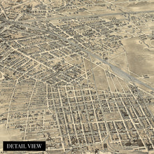 Load image into Gallery viewer, Digitally Restored and Enhanced 1898 Elizabeth New Jersey Map - Old Map of Elizabeth NJ Map Poster - Elizabeth City Map of New Jersey Wall Art History