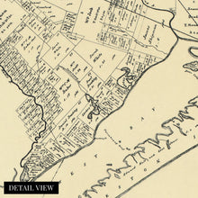 Load image into Gallery viewer, Digitally Restored and Enhanced 1892 Galveston County Map - Vintage Map Galveston Wall Art Showing of Land Ownership in Galveston Texas - Galveston Bay Map - Galveston Map - Galveston Wall Art