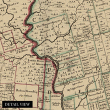 Cargar imagen en el visor de la galería, Digitally Restored and Enhanced 1687 Philadelphia Pennsylvania Map - Old Philadelphia PA Vintage Map Wall Art - Philadelphia Map Print Showing Counties Townships Lots - Philadelphia Map Poster