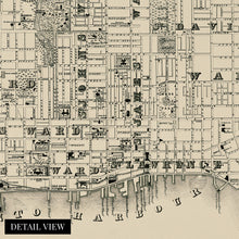 Load image into Gallery viewer, Digitally Restored and Enhanced 1873 Toronto Ontario Canada Map Poster - Vintage Map of Toronto Canada - History Map of Ontario - Old Ontario Canada Map