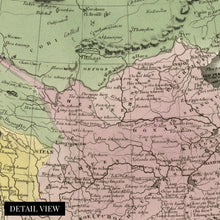 Cargar imagen en el visor de la galería, 1835 Chinese Empire and Japan Map - Vintage Map of China Poster - Historic Chinese Empire Wall Art - Old Map of Japan Poster - Chinese Empire & Japan Wall Map History