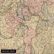 Cargar imagen en el visor de la galería, Digitally Restored and Enhanced 1794 Switzerland Map Poster - Map of Switzerland Wall Art - Old Switzerland Poster - History Map of Switzerland