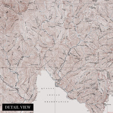 Cargar imagen en el visor de la galería, Digitally Restored and Enhanced 1978 Great Smoky Mountains Map - Eastern Topographic Map of Great Smoky Mountains National Park Tennessee & North Carolina