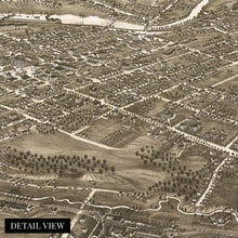 Load image into Gallery viewer, Digitally Restored and Enhanced 1882 Youngstown Ohio Map - Old Map of Youngstown OH Poster - History Map Youngstown City Mahoning County Ohio Wall Art