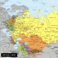 Cargar imagen en el visor de la galería, Digitally Restored and Enhanced 1983 Soviet Union Map Poster - Vintage Map of Soviet Union Wall Art - Old Soviet Union Map - Historic USSR Map - Administrative Political Map of The Soviet Union