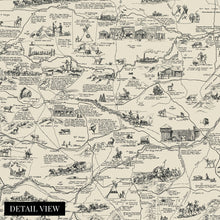 Load image into Gallery viewer, Digitally Restored and Enhanced 1937 Map of Montana - Vintage Montana Poster - Old Billings Montana Map Poster - Historic Helena Montana Wall Art - A One Page History Map of Montana