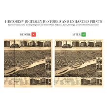 Cargar imagen en el visor de la galería, Digitally Restored and Enhanced 1883 Saint Paul Minnesota Map Poster - St Paul Minnesota Vintage Map - St Paul Minnesota Wall Art - Old St Paul Map - MN State Capital - Ramsey County