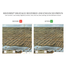 Cargar imagen en el visor de la galería, Digitally Restored and Enhanced 1870 Erie Pennsylvania Map - Vintage Pennsylvania Map - Old Erie PA Map Wall Art - Erie Pennsylvania Poster Map History