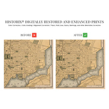 Cargar imagen en el visor de la galería, Digitally Restored and Enhanced 1897 Map of Washington DC - Washington DC Vintage Map - DC Map Wall Art - Washington DC Map Print - Washington DC Poster Map - Map Washington DC Decor