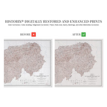 Cargar imagen en el visor de la galería, Digitally Restored and Enhanced 1978 Great Smoky Mountains Map - Eastern Topographic Map of Great Smoky Mountains National Park Tennessee & North Carolina