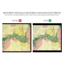 Load image into Gallery viewer, Digitally Restored and Enhanced 1984 Grand Canyon Map - Vintage Grand Canyon Poster - History Map of the Grand Canyon National Park Wall Art