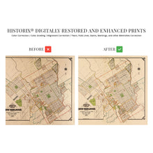 Load image into Gallery viewer, Digitally Restored and Enhanced 1886 San Jose California Map - Vintage San Jose Wall Art - Old San Jose Map - Historic City of San Jose Poster - Restored Map of San Jose CA Showing Drainage Roads Blocks