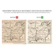 Cargar imagen en el visor de la galería, Digitally Restored and Enhanced 1763 Colonial America Map - Vintage Map of Colonial America Wall Art - Old Colonial America Map Poster - Historic Colonial American Map
