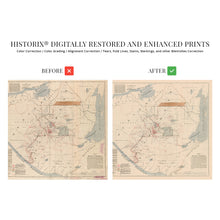 Cargar imagen en el visor de la galería, Digitally Restored and Enhanced 1895 Guatemala Map Poster - Mapa de Guatemala Wall Art - History Map of Guatemala - Old Guatemala and Mexico Map Boundary