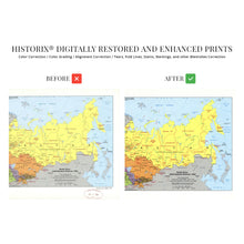Cargar imagen en el visor de la galería, Digitally Restored and Enhanced 1983 Soviet Union Map Poster - Vintage Map of Soviet Union Wall Art - Old Soviet Union Map - Historic USSR Map - Administrative Political Map of The Soviet Union