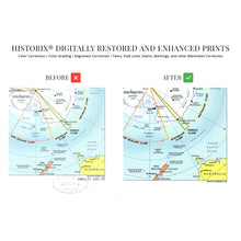 Load image into Gallery viewer, Digitally Restored and Enhanced 2005 Map of the Antarctic Region - Antarctic Peninsula Map - Shows Territorial Claims and Year-Round Research Stations - Antarctica Poster - Map of Antarctica