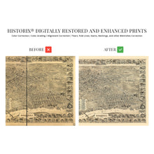Load image into Gallery viewer, Digitally Restored and Enhanced 1898 Elizabeth New Jersey Map - Old Map of Elizabeth NJ Map Poster - Elizabeth City Map of New Jersey Wall Art History