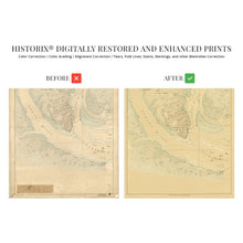 Load image into Gallery viewer, Digitally Restored and Enhanced 1780 Map of the Investiture of Charleston South Carolina by the English Army - Vintage Map Wall Art - Charleston History Map Showing The Position of Each Corps