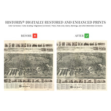 Load image into Gallery viewer, Digitally Restored and Enhanced 1904 Hoboken New Jersey Map - City of Hoboken Wall Art - History Map of Hoboken NJ - Hudson County New Jersey Vintage Map