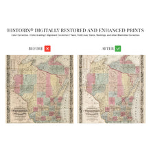 Load image into Gallery viewer, Digitally Restored and Enhanced 1851 Wisconsin Map Poster - Vintage Map of Wisconsin Wall Art - Old Wisconsin Map Art - Township Map of Wisconsin Poster - Wisconsin Artwork - Wisconsin Print