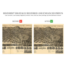 Cargar imagen en el visor de la galería, Digitally Restored and Enhanced 1890 Helena Montana Map Poster - Helena City Lewis and Clark County Montana Wall Map - History Map of Helena MT Wall Art