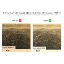 Load image into Gallery viewer, Digitally Restored and Enhanced 1904 Billings Montana Map Poster - Vintage Montana Poster - History Map of Billings MT - Old City of Billings Wall Art