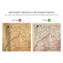 Load image into Gallery viewer, Digitally Restored and Enhanced 1926 Proposed Great Smoky Mountains National Park Map - Vintage Map Wall Art - U.S. Geological Survey Planning Map - North Carolina Tennessee Poster