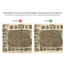 Load image into Gallery viewer, Digitally Restored and Enhanced 1895 Ottawa Ontario Canada Map - Vintage Map of Ottawa Wall Art - Historic Ontario Canada Map Poster - History Map of Ottawa City with Views of Principal Business Buildings