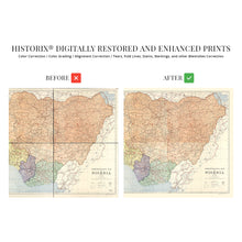 Cargar imagen en el visor de la galería, Digitally Restored and Enhanced 1965 Vintage Nigeria Map - Vintage Administrative Map of Nigeria Wall Art - Old Federal Republic of Nigeria West Africa Map Poster