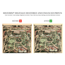 Load image into Gallery viewer, Digitally Restored and Enhanced 1860 Central Park New York Map - Old Central Park Map of New York Poster - History Map of Central Park NYC Wall Art