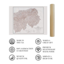 Cargar imagen en el visor de la galería, Digitally Restored and Enhanced 1978 Great Smoky Mountains Map - Eastern Topographic Map of Great Smoky Mountains National Park Tennessee & North Carolina