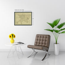 Load image into Gallery viewer, Digitally Restored and Enhanced 1875 Havana Cuba Map - Vintage Map of Havana Cuba Wall Art - History Map of Cuba Poster - Old Havana Mapa de Cuba