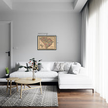 Load image into Gallery viewer, Digitally Restored and Enhanced 1865 Map of South Carolina - South Carolina Vintage Map Wall Art - Old South Carolina Map Showing Cities Towns Roads Railroads Rivers and Forts - SC Map Print