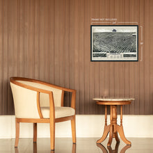 Load image into Gallery viewer, Digitally Restored and Enhanced 1889 Lincoln Nebraska Map - Vintage Lincoln Nebraska Wall Art - Old Lincoln Nebraska Map - Historic Birds Eye View of Lincoln Nebraska Poster