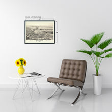 Load image into Gallery viewer, Digitally Restored and Enhanced 1892 Peckville Pennsylvania Map - Old Map of Peckville Pennsylvania Wall Art - Peckville Lackawanna County PA Map Poster