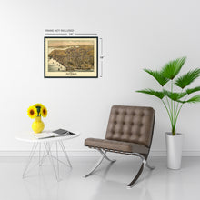 Load image into Gallery viewer, Digitally Restored and Enhanced 1886 Beverly Massachusetts Map - Old Map of Beverly Essex County Massachusetts Wall Art - History Map of Beverly MA Poster