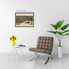 Load image into Gallery viewer, Digitally Restored and Enhanced 1887 Selma Alabama Map Poster - Old Map of Selma Alabama Wall Art - History Map of Selma City Dallas County Alabama